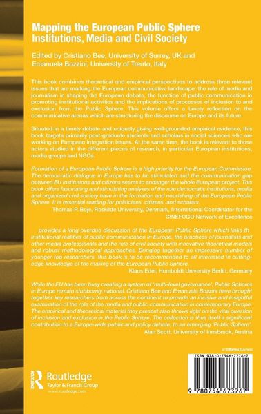 Produktbild: Mapping the European Public Sphere