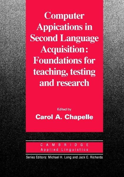 Produktbild: Computer Applications in Second Language Acquisition