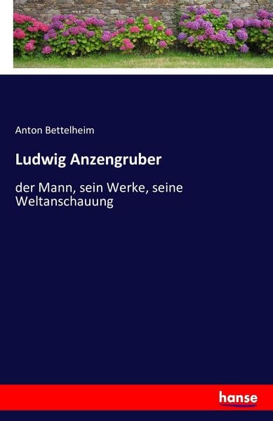 Produktbild: Ludwig Anzengruber