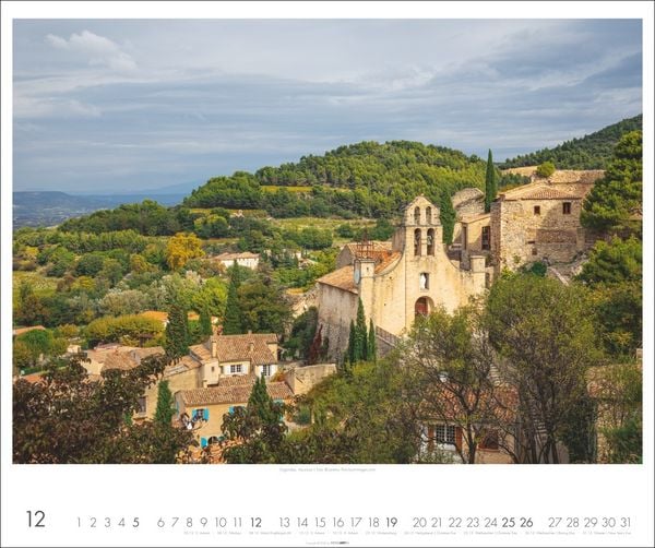 Produktbild: Provence Kalender 2027 - Bl&uuml;hende Lavendelfelder und malerische D&ouml;rfer