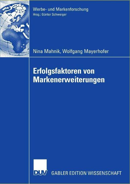 Produktbild: Erfolgsfaktoren von Markenerweiterungen