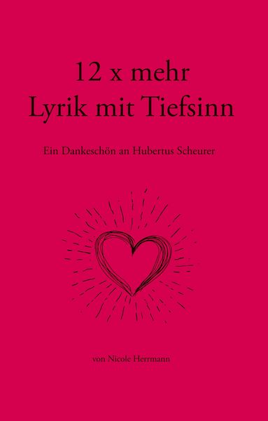 Produktbild: 12 x mehr Lyrik mit Tiefsinn