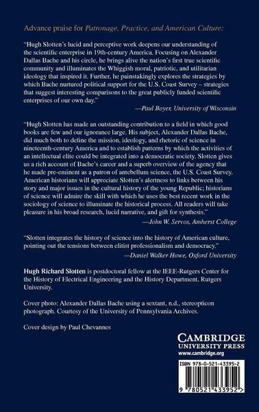 Produktbild: Patronage, Practice, and the Culture of American Science