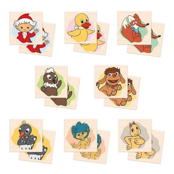 Produktbild: TR&Ouml;TSCH - Unser Sandm&auml;nnchen Memo aus Holz