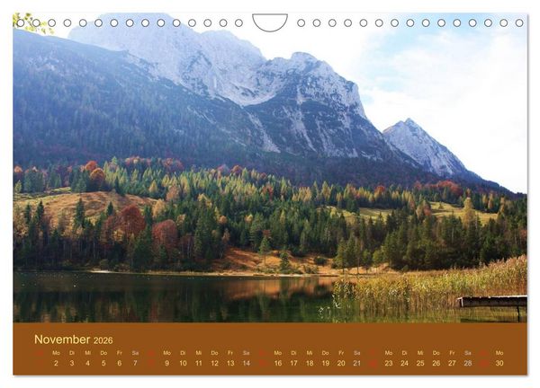 Produktbild: Bergseen - Juwelen der Berge (Wandkalender 2026 DIN A4 quer), CALVENDO Monatskalender
