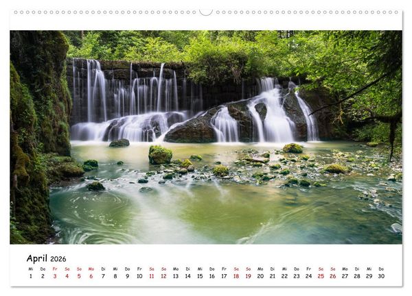 Produktbild: Traumhafte Orte - Berge, Seen und Meer (hochwertiger Premium Wandkalender 2026 DIN A2 quer), Kunstdruck in Hochglanz
