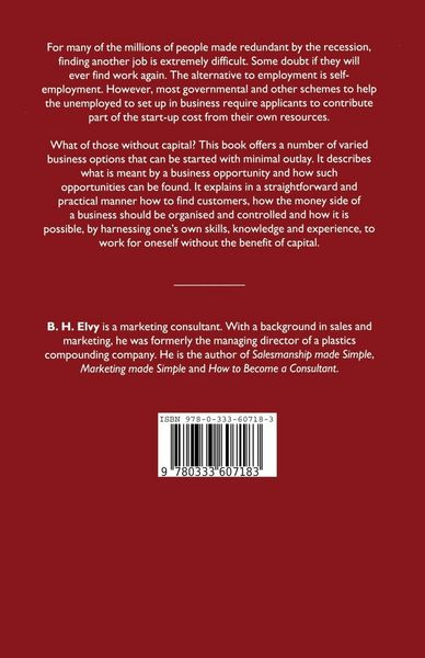 Produktbild: Working for Yourself Without Capital