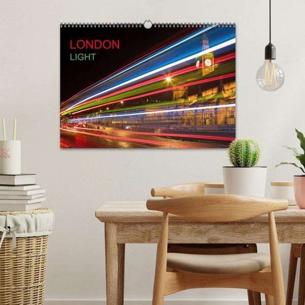 Produktbild: London Light (Wandkalender 2026 DIN A3 quer), CALVENDO Monatskalender