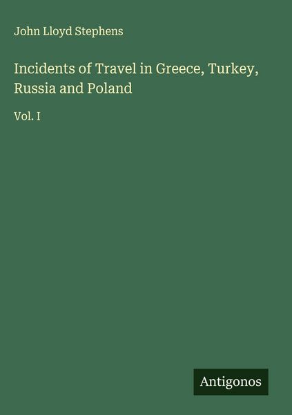 Produktbild: Incidents of Travel in Greece, Turkey, Russia and Poland