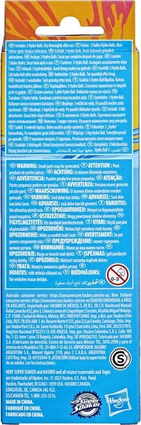 Produktbild: Hasbro F63925L0 - Nerf Super Soaker Hydro Balls, 3 St&uuml;ck, wiederverwendbar