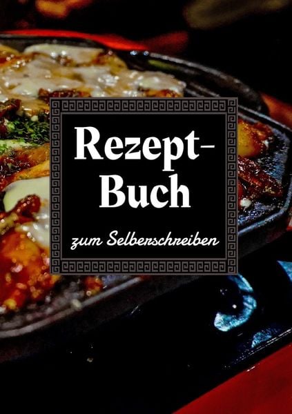 Produktbild: Rezeptbuch zum selberschreiben mit Register I Kochbuch I Backbuch I Platz f&uuml;r 125 Rezepte