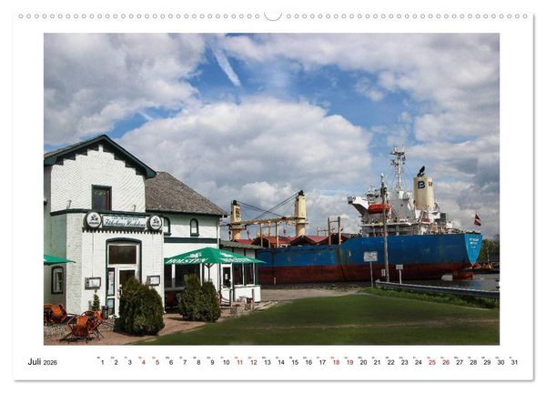 Produktbild: Zwischen Hochdonn & Brunsb&uuml;ttel: P&ouml;tte gucken am Kanal (Wandkalender 2026 DIN A2 quer), CALVENDO Monatskalender