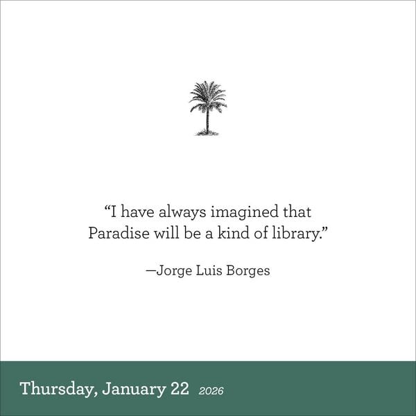Produktbild: A Book Lover's Year Page-A-Day(r) Calendar 2026