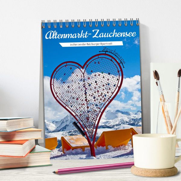 Produktbild: Altenmarkt-Zauchensee (Tischkalender 2026 DIN A5 hoch), CALVENDO Monatskalender