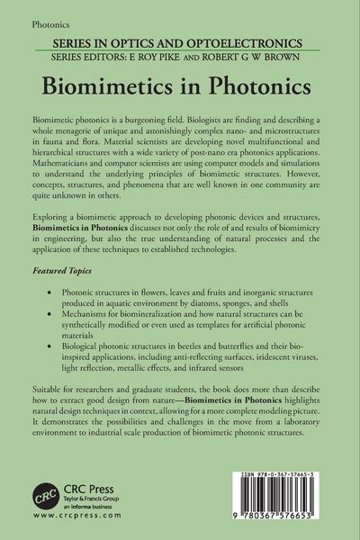 Produktbild: Biomimetics in Photonics