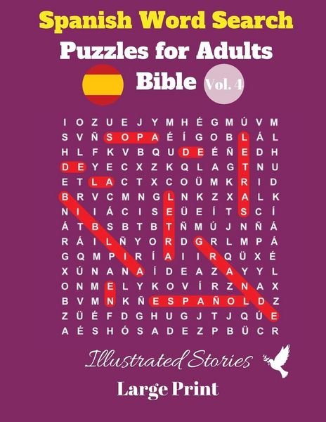 Produktbild: Spanish Word Search Puzzles For Adults