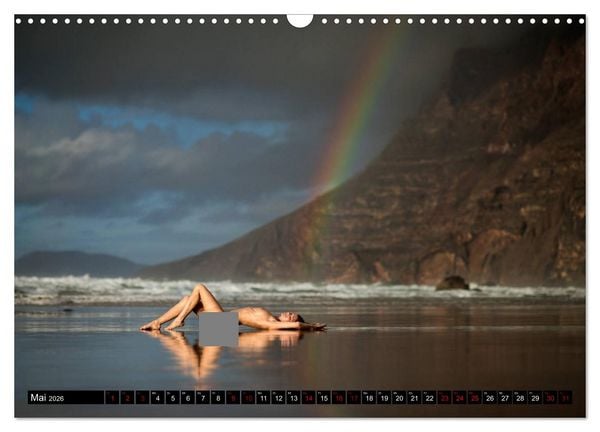 Produktbild: Lanzarote - Aktaufnahmen auf der Vulkaninsel (Wandkalender 2026 DIN A3 quer), CALVENDO Monatskalender