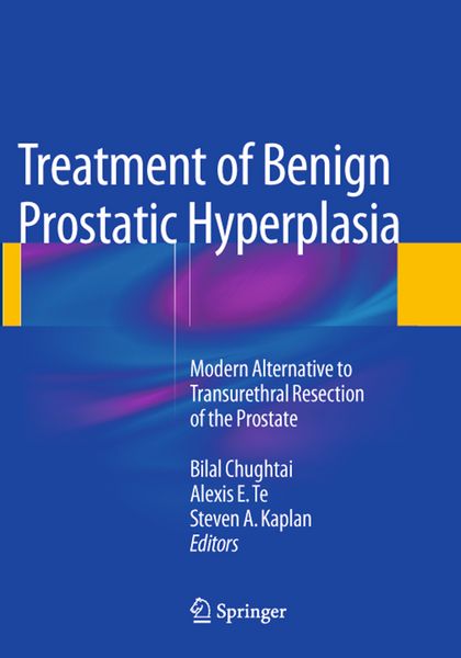Produktbild: Treatment of Benign Prostatic Hyperplasia: Modern Alternative to Transurethral Resection of the Prostate