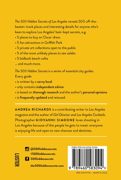 Produktbild: The 500 Hidden Secrets of Los Angeles