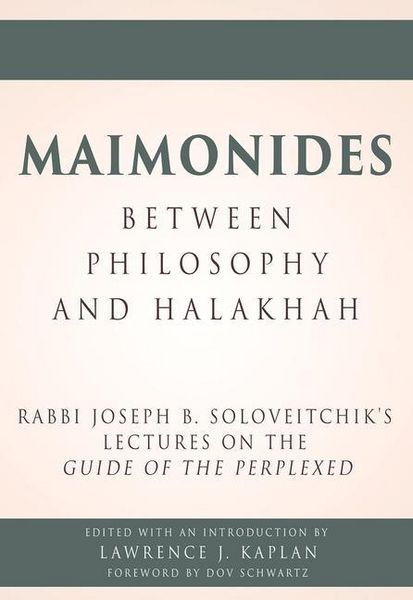 Produktbild: Maimonides - Between Philosophy and Halakhah