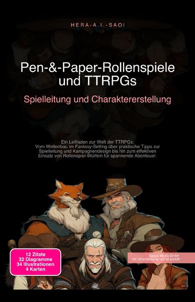 Produktbild: Pen-&-Paper-Rollenspiele und TTRPGs