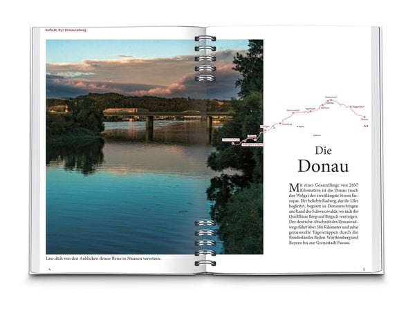 Produktbild: KOMPASS Radreisef&uuml;hrer Donauradweg Deutschland