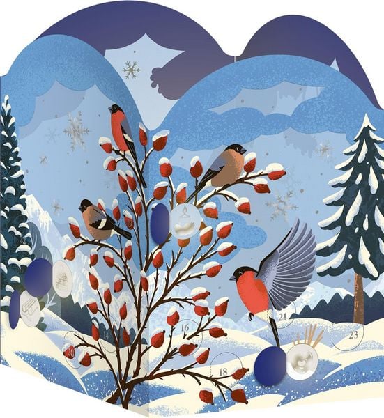 Produktbild: Windlicht-Adventskalender Winterzauber