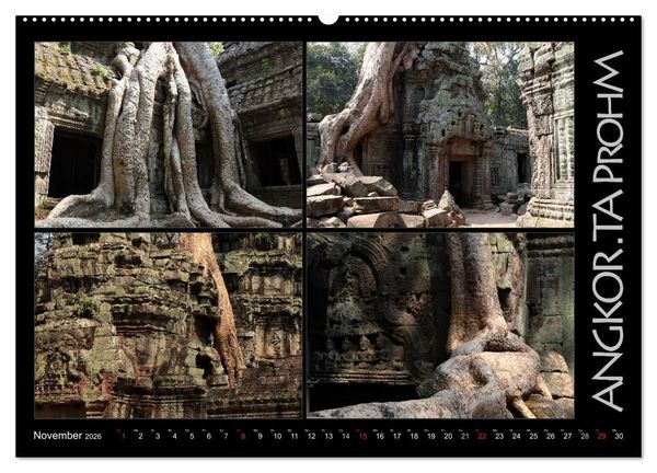Produktbild: Kambodscha - Highlights aus Asien 2026 (Wandkalender 2026 DIN A2 quer), CALVENDO Monatskalender