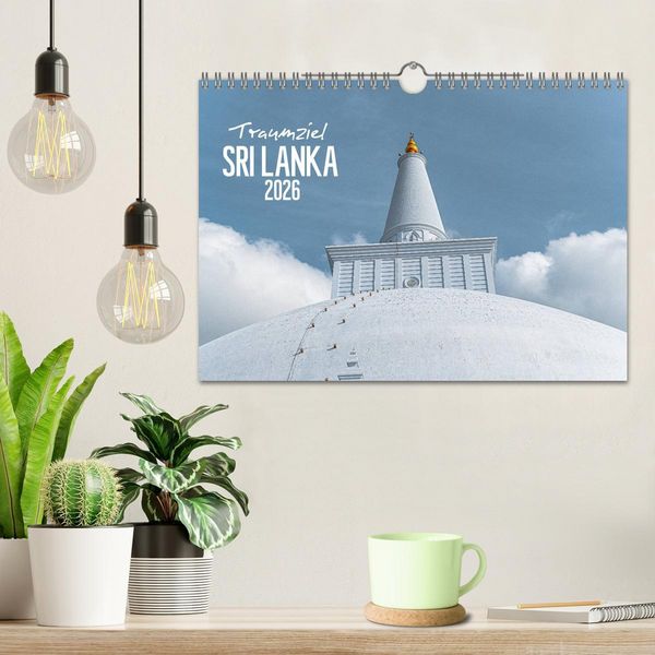 Produktbild: Traumziel Sri Lanka (Wandkalender 2026 DIN A4 quer), CALVENDO Monatskalender