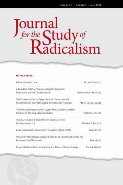 Produktbild: Journal For The Study Of Radic
