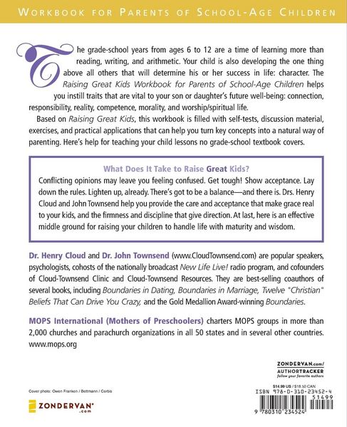Produktbild: The Raising Great Kids Workbook for Parents of School-Age Children