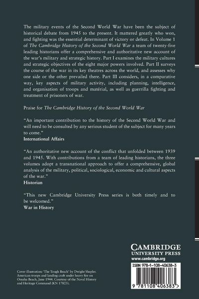 Produktbild: The Cambridge History of the Second World War