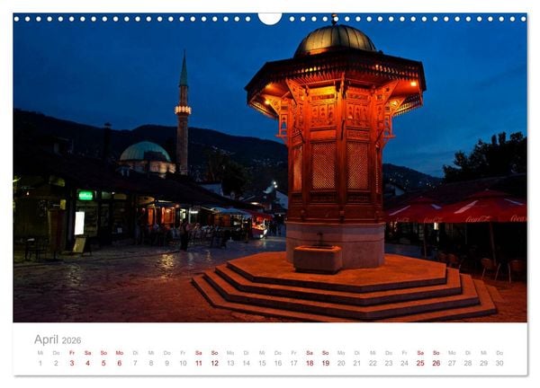 Produktbild: Kreuz und quer durch Bosnien-Herzegowina (Wandkalender 2026 DIN A3 quer), CALVENDO Monatskalender