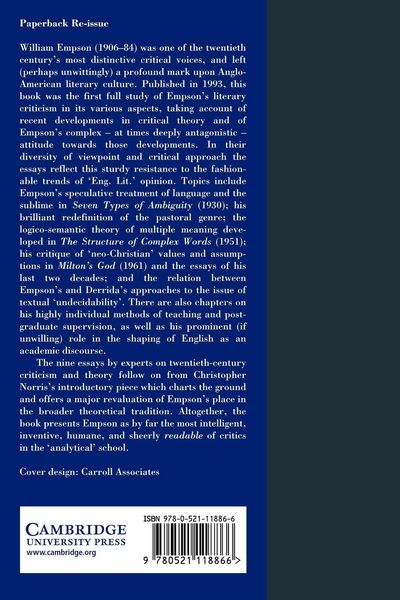 Produktbild: William Empson