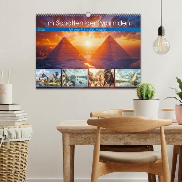 Produktbild: Im Schatten der Pyramiden (Wandkalender 2026 DIN A3 quer), CALVENDO Monatskalender