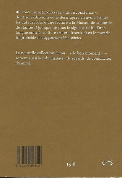Produktbild: Apparences bien suivies
