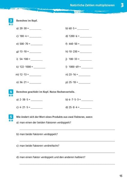 Produktbild: 10-Minuten-Training Mathematik Kopfrechnen 5. Klasse