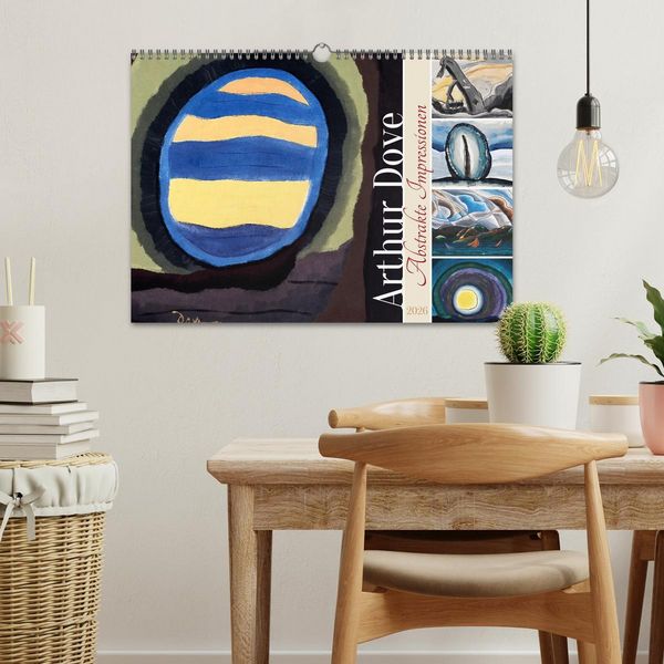 Produktbild: Arthur Dove - Abstrakte Impressionen (Wandkalender 2026 DIN A3 quer), CALVENDO Monatskalender