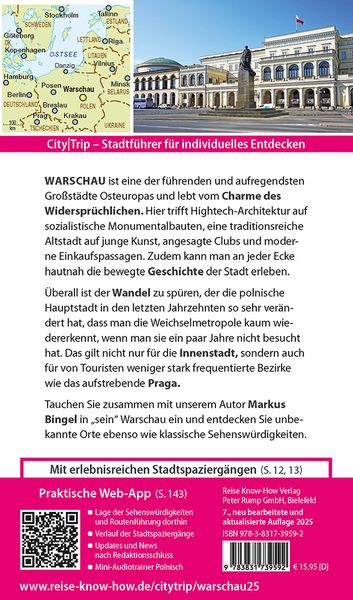 Produktbild: Reise Know-How CityTrip Warschau