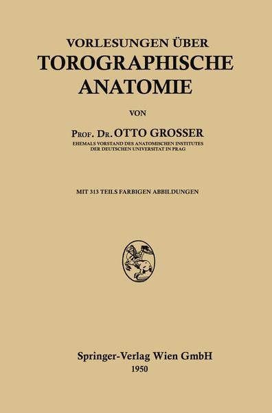 Produktbild: Vorlesungen &uuml;ber Topographische Anatomie