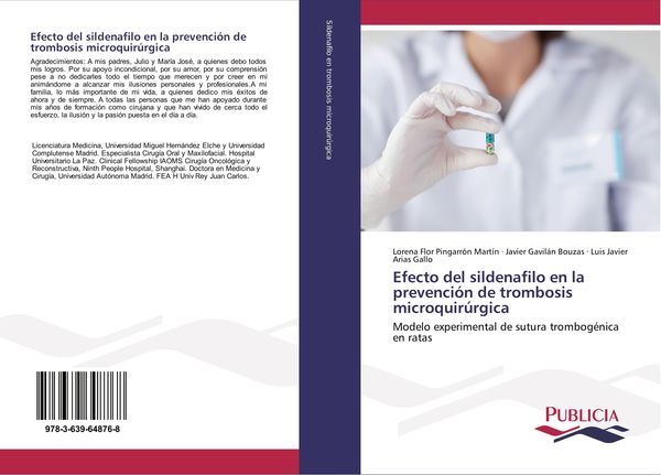 Produktbild: Efecto del sildenafilo en la prevenci&oacute;n de trombosis microquir&uacute;rgica
