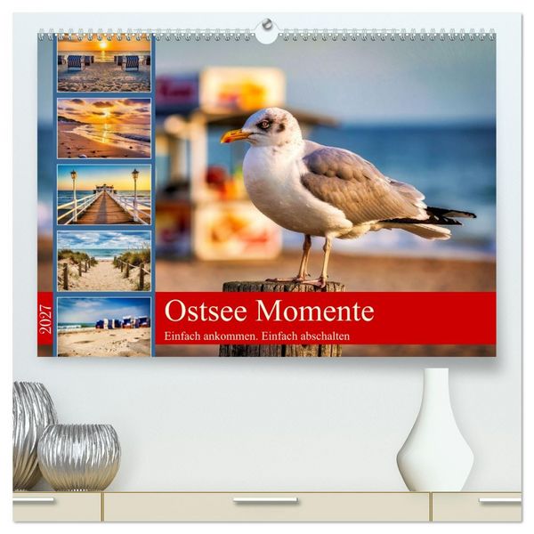 Ostsee Momente (hochwertiger Premium Wandkalender 2027 DIN A2 quer), Kunstdruck in Hochglanz