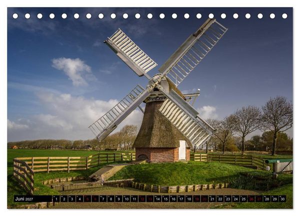 Produktbild: Provinz Groningen (Tischkalender 2027 DIN A5 quer), CALVENDO Monatskalender