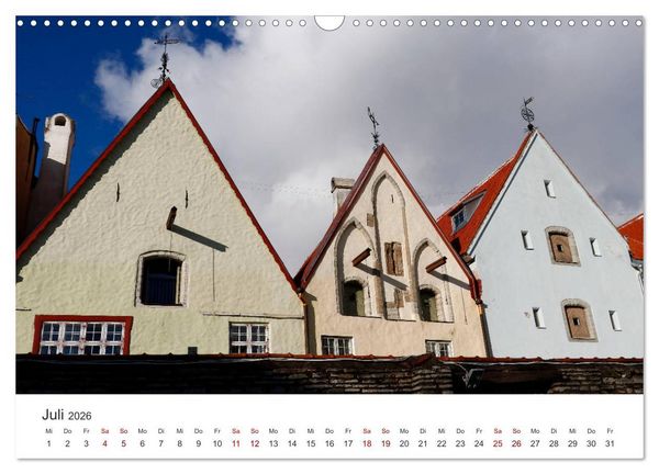 Produktbild: Estland - Pittoreske Sch&ouml;nheit im Baltikum (Wandkalender 2026 DIN A3 quer), CALVENDO Monatskalender