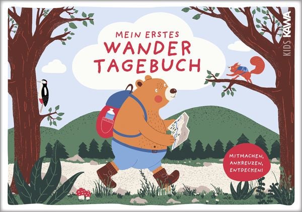 Mein erstes Wandertagebuch, Taschenbuch von Daniela Layher, Kampenwand, 978-3-9866009-7-6