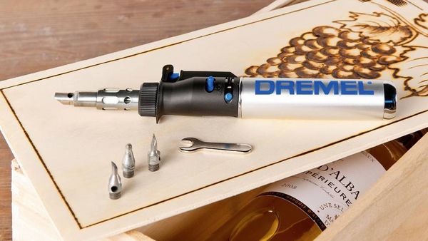 Produktbild: Dremel 2000-7 Versatip Gasl&ouml;t-Set L&ouml;tspitze, Hei&szlig;gasd&uuml;se, Schaumstoffschneidespitze, Seilschneidespitze