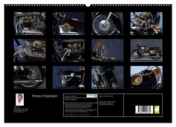 Produktbild: Horex Imperator (hochwertiger Premium Wandkalender 2026 DIN A2 quer), Kunstdruck in Hochglanz