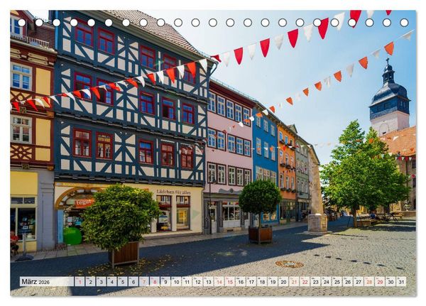 Produktbild: Bad Langensalza Impressionen (Tischkalender 2026 DIN A5 quer), CALVENDO Monatskalender