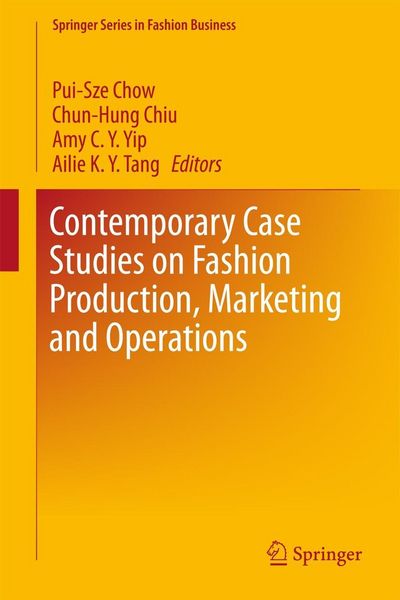 Produktbild: Contemporary Case Studies on Fashion Production, Marketing and Operations