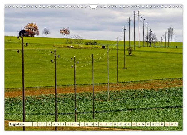 Produktbild: Strommasten - Wege des Stroms (Wandkalender 2026 DIN A3 quer), CALVENDO Monatskalender
